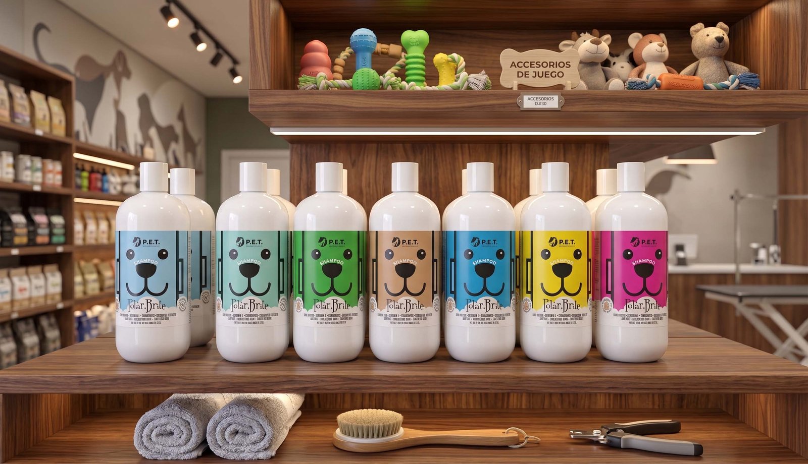 P.E.T &mdash; Shampoo Bottle Studio Lighting View