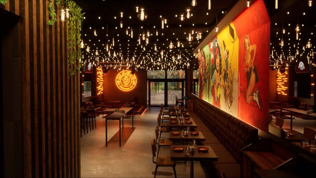 Interior Design 3D Render